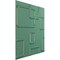 Ekena Millwork 19 5/8in. W x 19 5/8in. H Odessa EnduraWall Decorative 3D Wall Panel Covers 2.67 Sq. Ft. WP20X20ODFSM - alternate 4